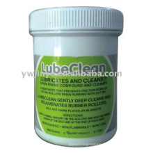 Roller cleaning paste for printing machine